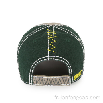 Casquette de baseball souvenir avec des points épais et triangulaires